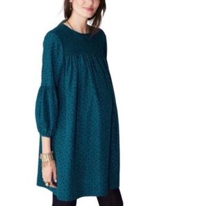 Hatch Teal Blue Maternity Dress, Style “Arizona”